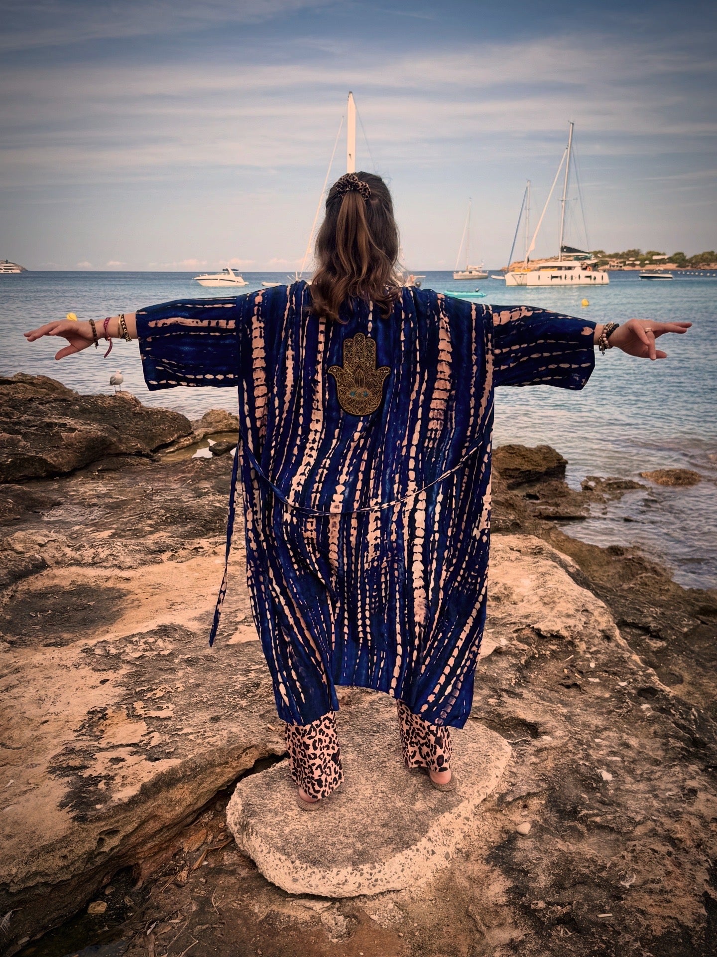 SUMMER SALE: Hamsa 🪬 Kimono