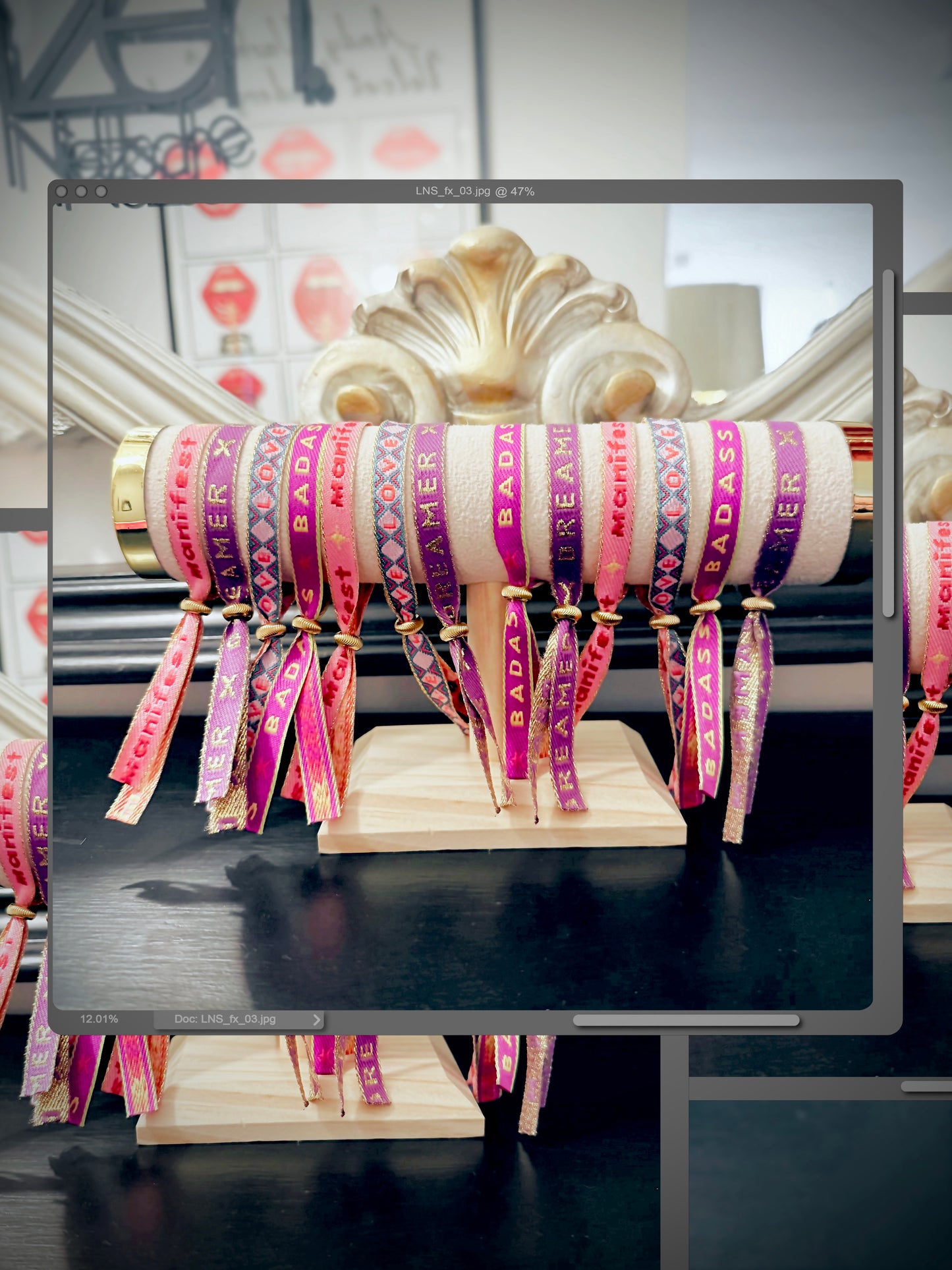 Statement Schmuckband „Badass“