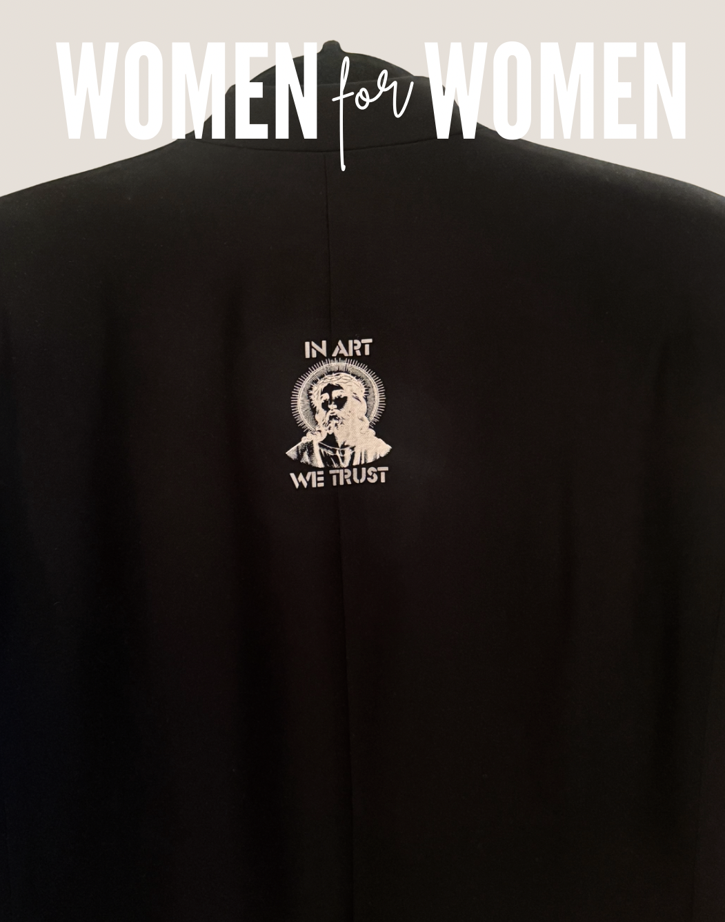 Oversized Blazer „Sorry Not Sorry“ – XL