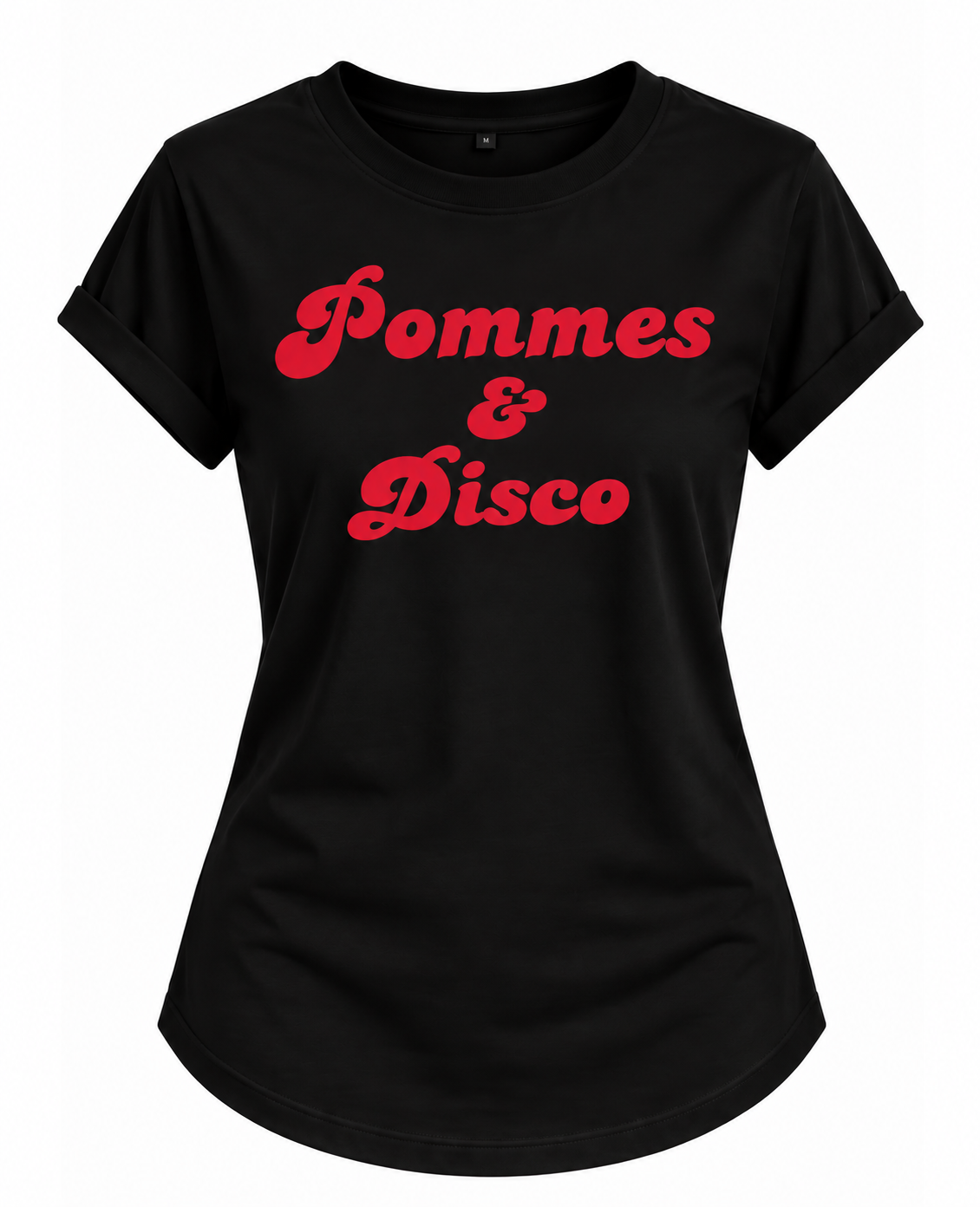 BASICSHIRT- Pommes und Disco