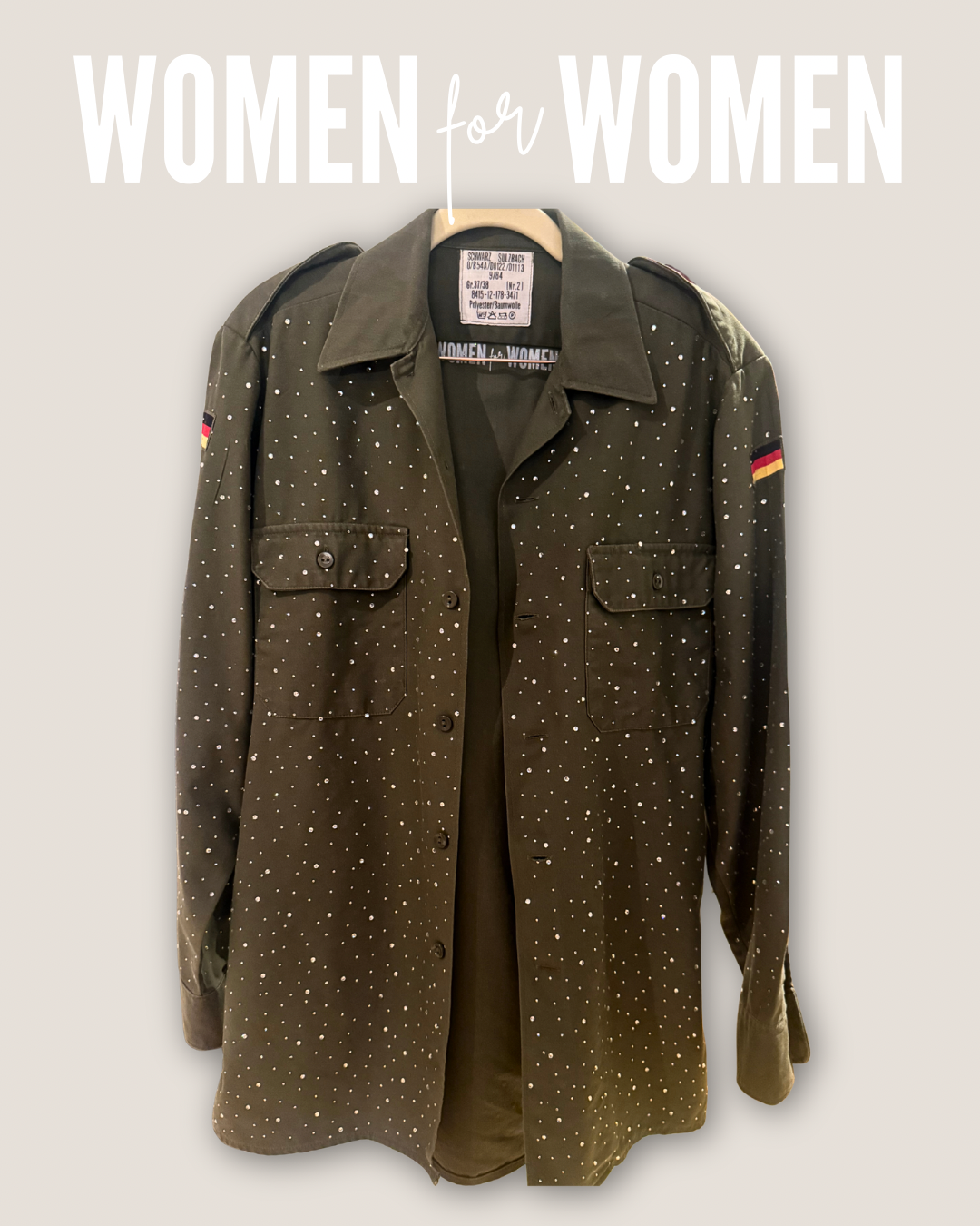 Vintage Field Shirt ✨ Strass Edition ✨