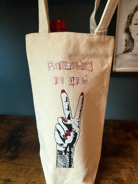 Bottle Bag – „Partner’s in Wine“ 🍷✨