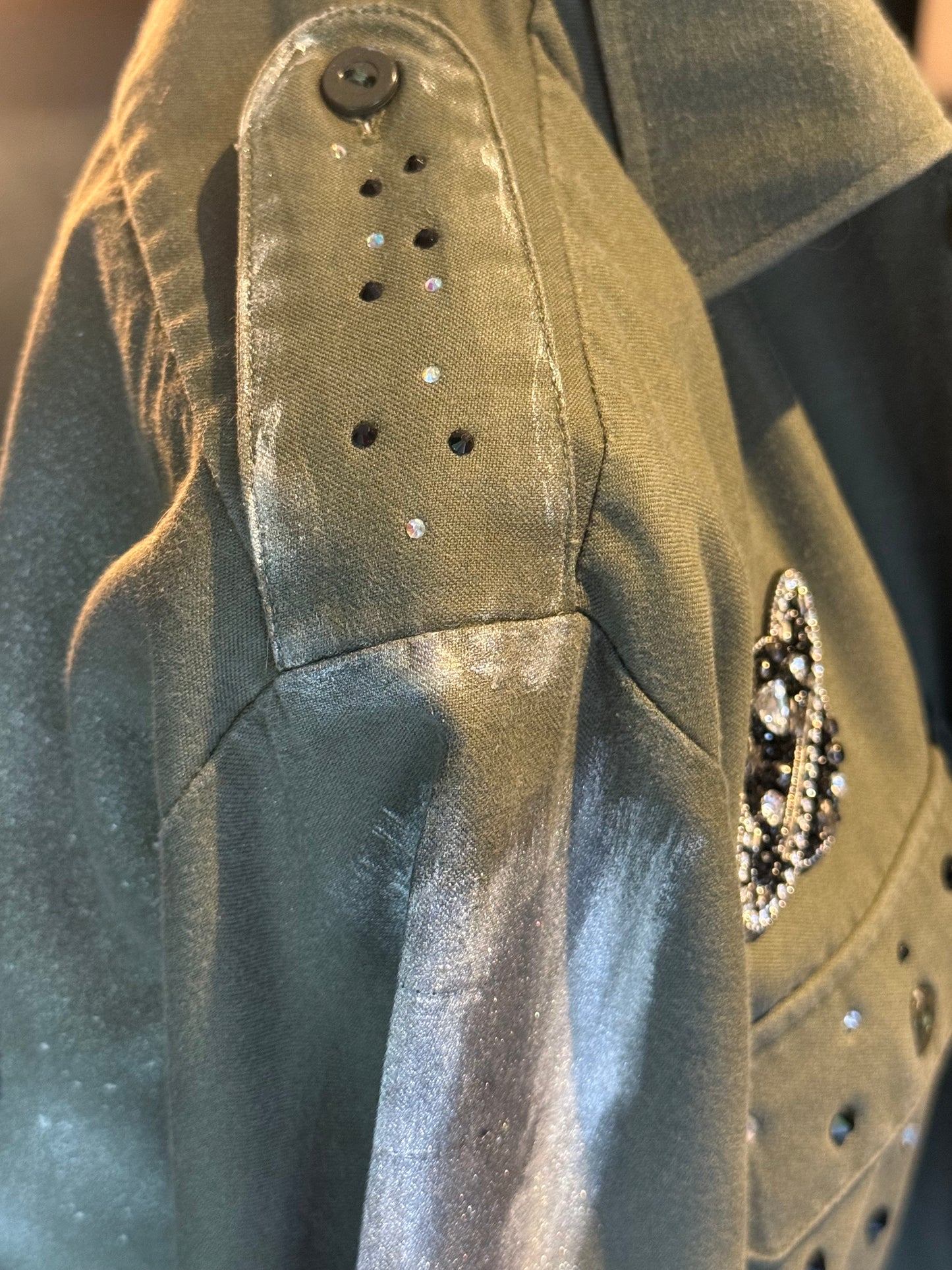 VINTAGE FIELD SHIRT - LEOPARD GLAM EDITION