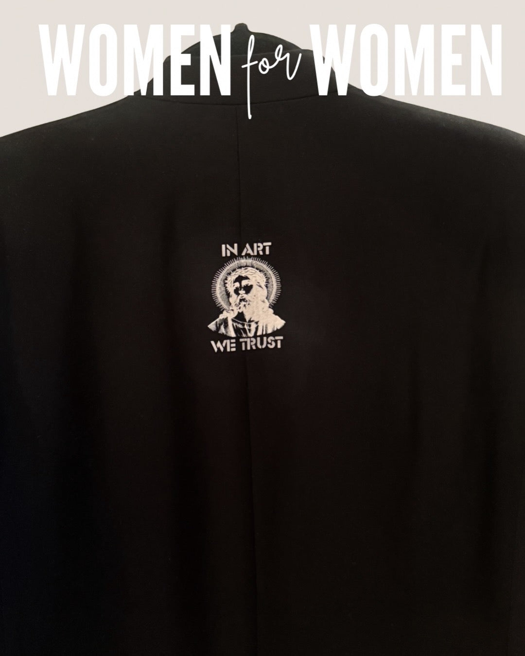 Oversized Blazer „Sorry Not Sorry“ – XL