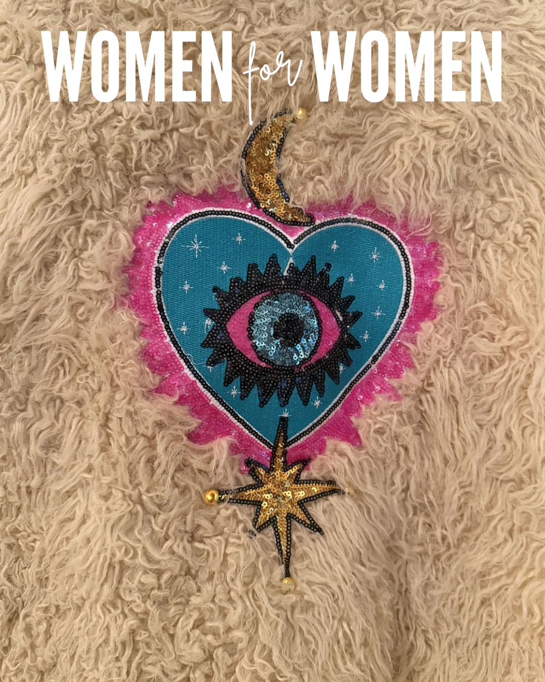 Vintage Kunstweste in Beige – Boho Magic 🌜🧿🌟