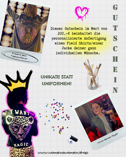 Geschenkgutschein ⚡️ Design your own Style ⚡️