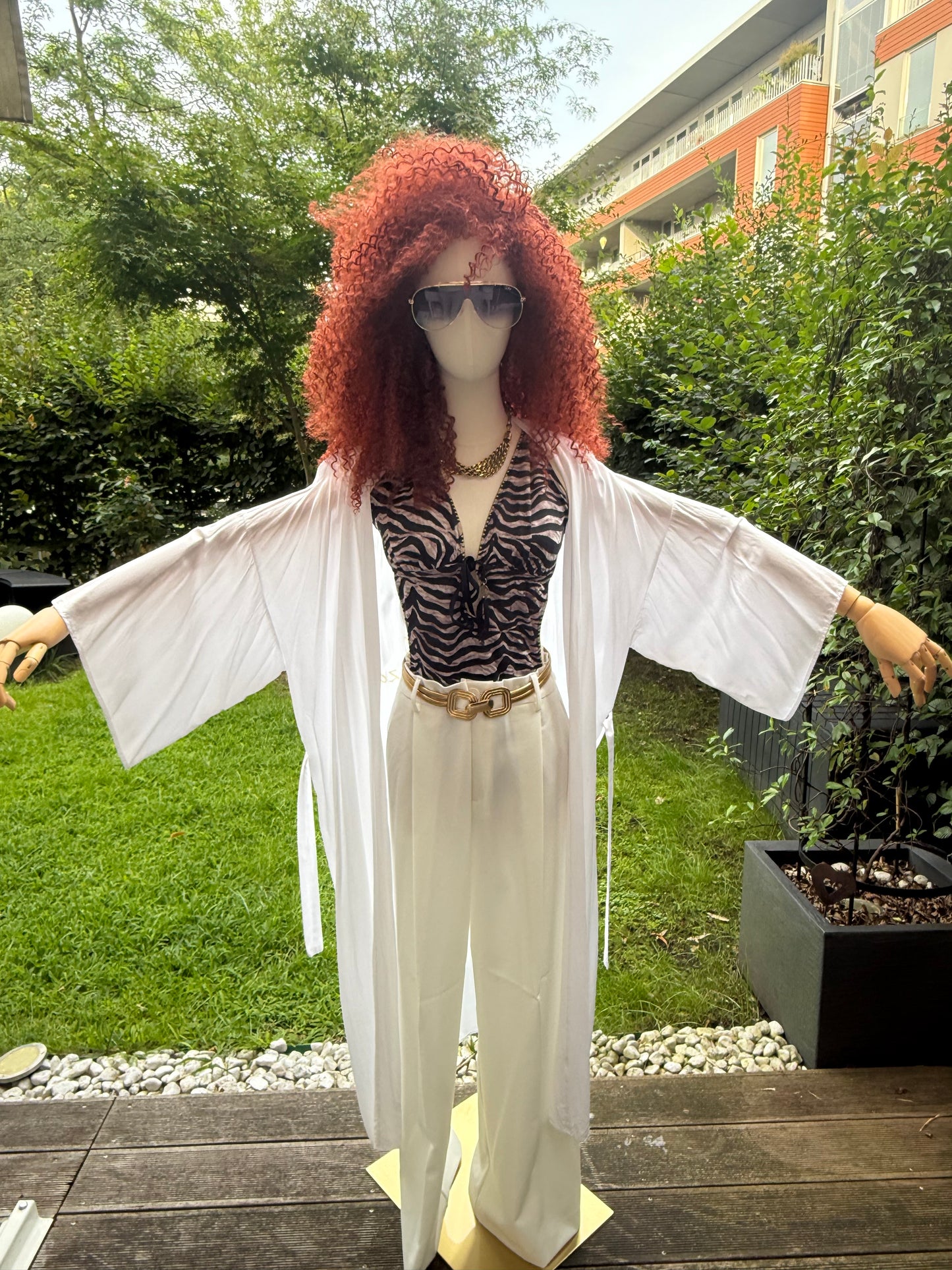 Ibiza Kimono mit Kirschen