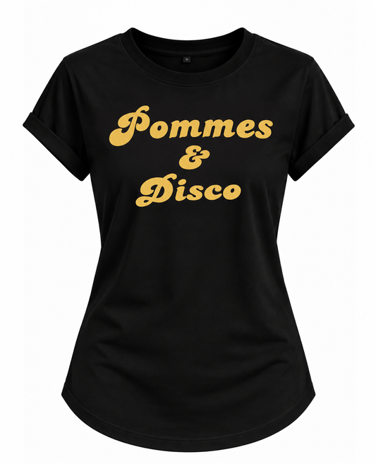 BASICSHIRT- Pommes und Disco