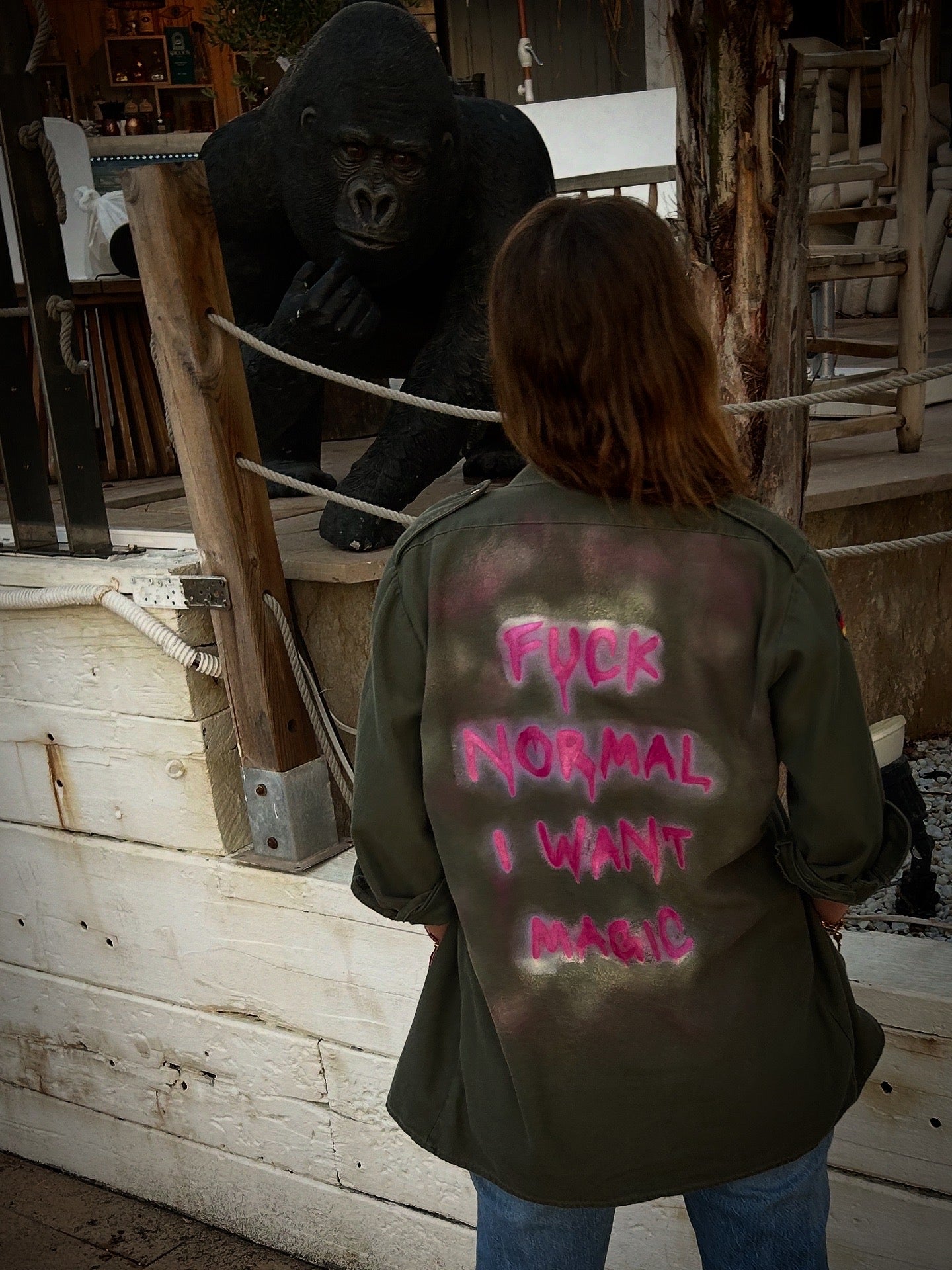 „F⭐️⭐️k normal -I want magic“ Vintage Shirt