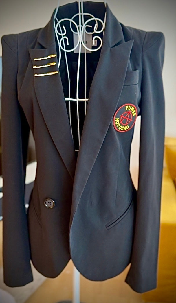 Vintage Avantgarde Punkrock Blazer