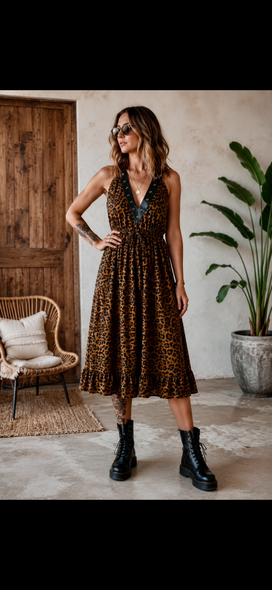 Neckholder-Kleid