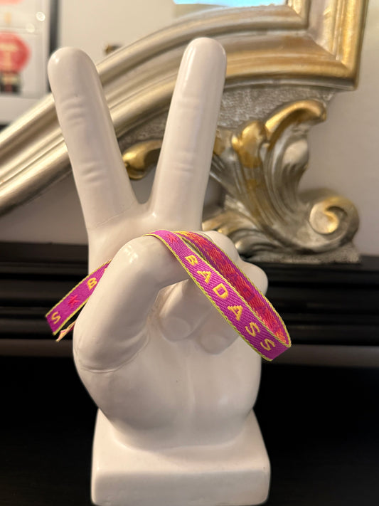 Statement Schmuckband „Badass“