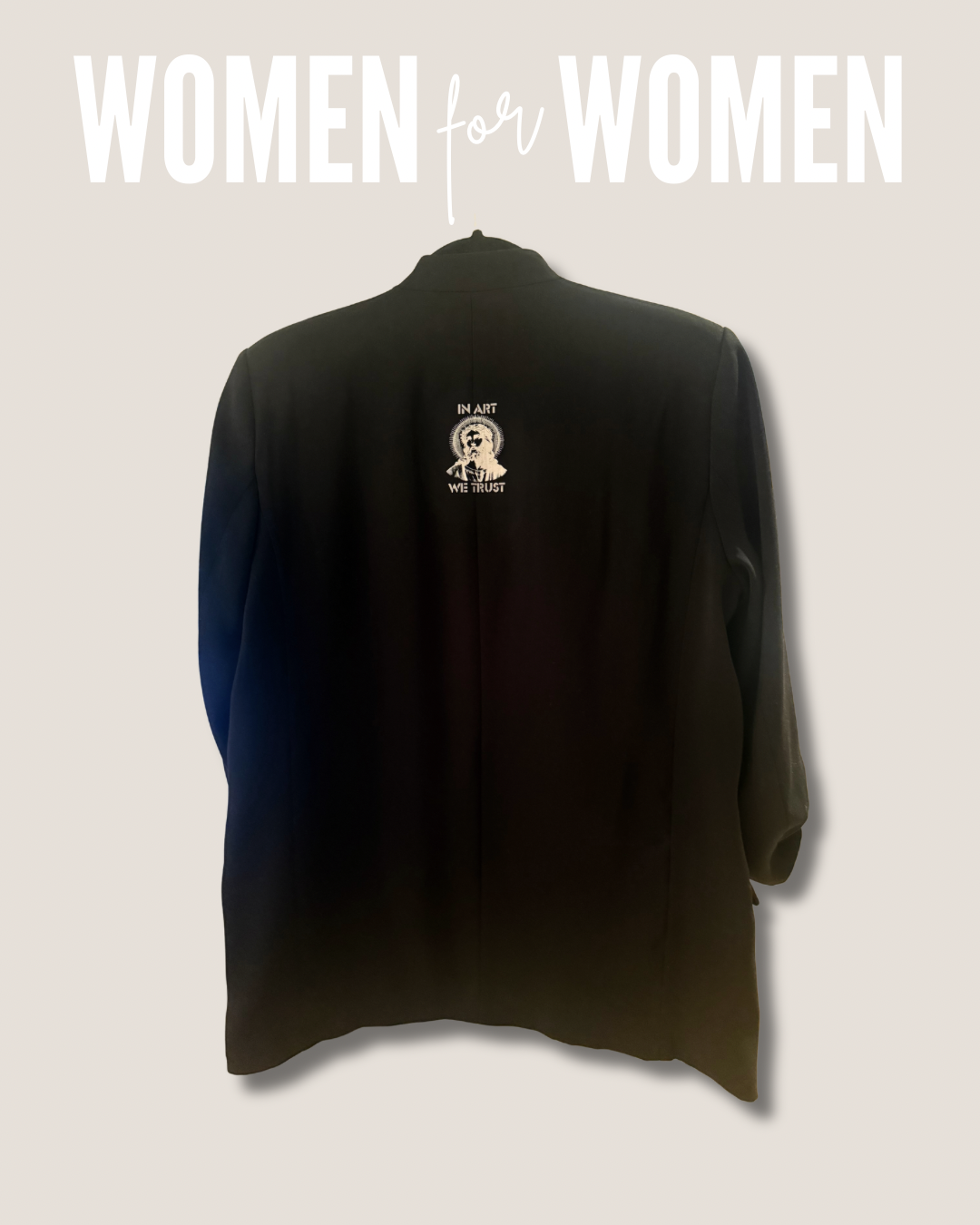 Oversized Blazer „Sorry Not Sorry“ – XL