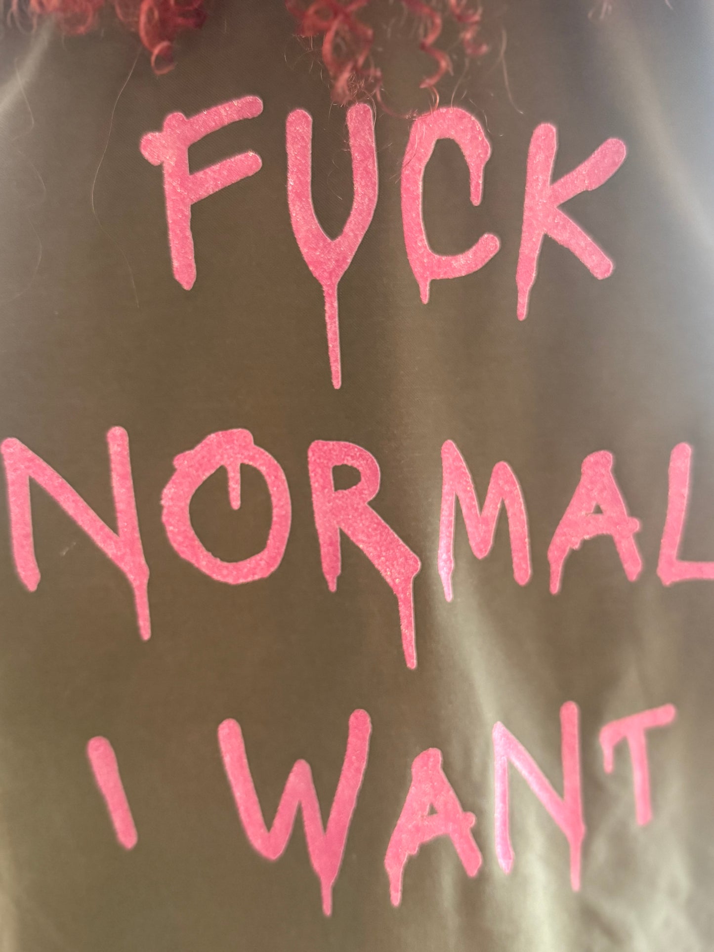 „F⭐️⭐️k normal -I want magic“ Vintage Shirt