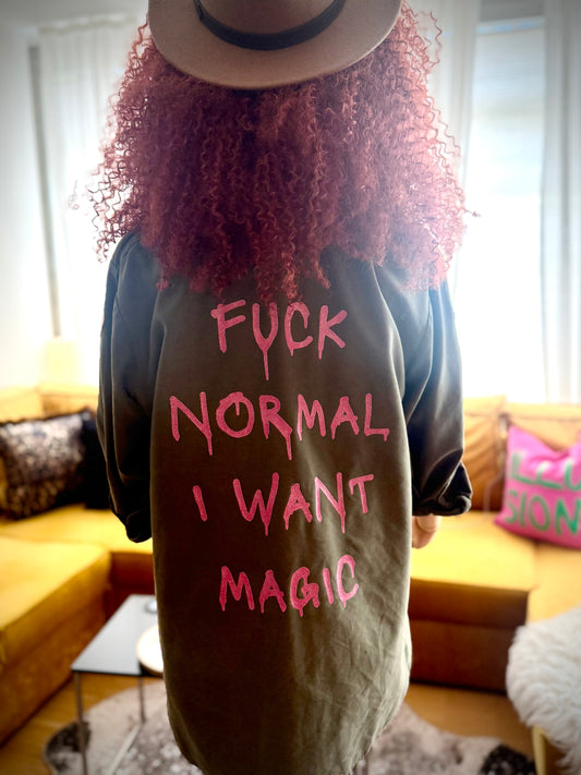„F⭐️⭐️k normal -I want magic“ Vintage Shirt