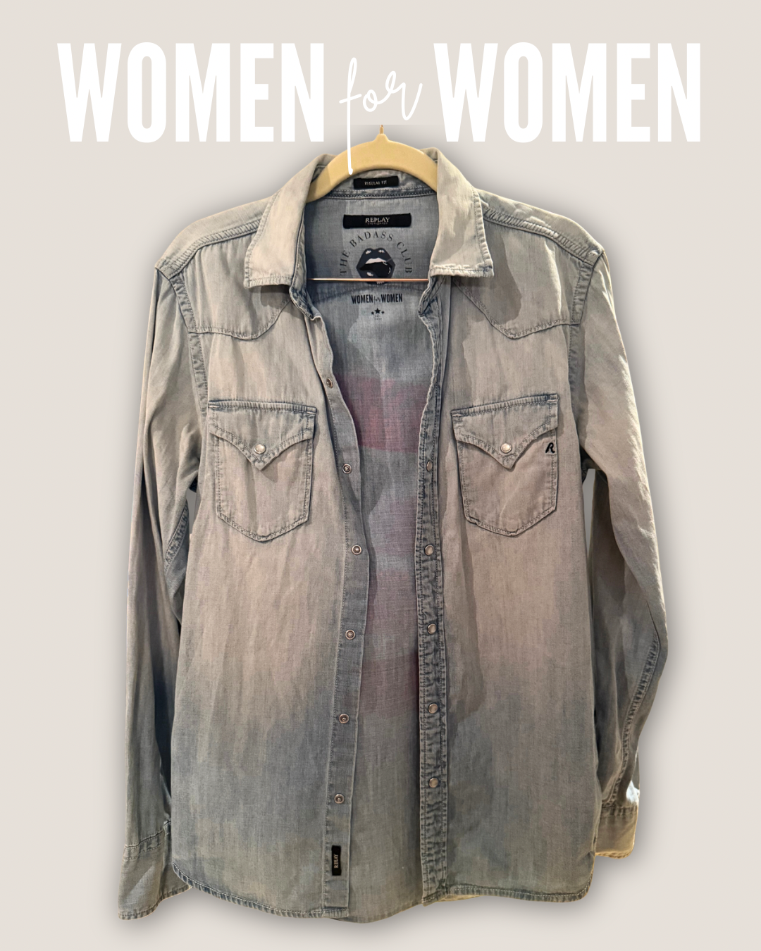 Vintage Jeanshemd - Premium Denim