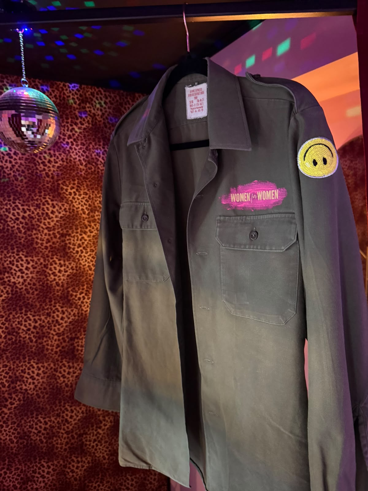 Statement Fieldshirt "Good Vibes Only“